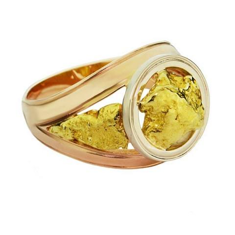 Мужское кольцо из золота